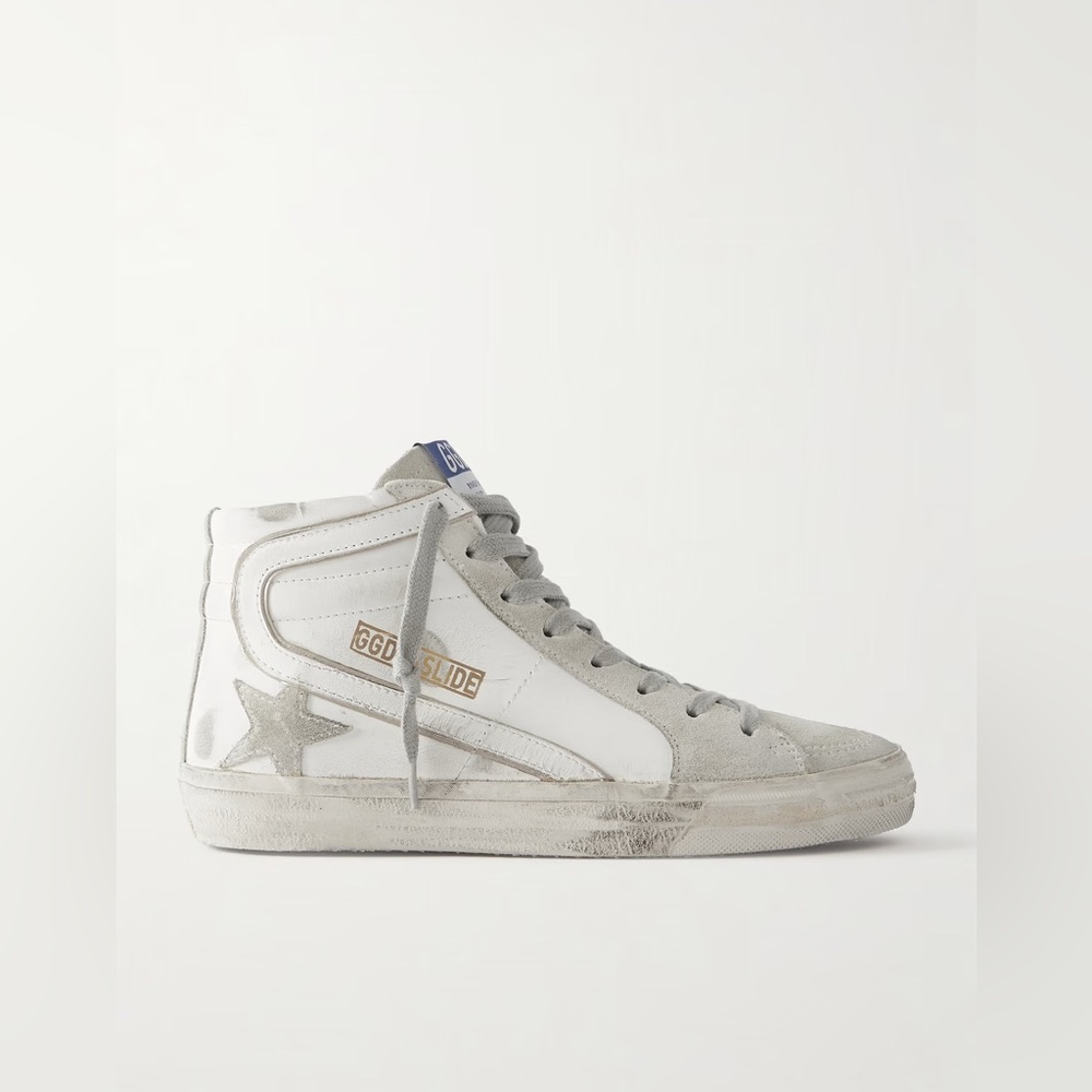 GG GOLDEN GOOSE slide classic white ice size 37 GUC
